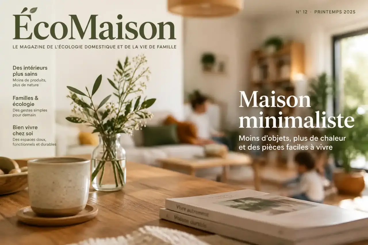 Maison minimaliste : moins d’objets, plus de chaleur et des pièces faciles à vivre