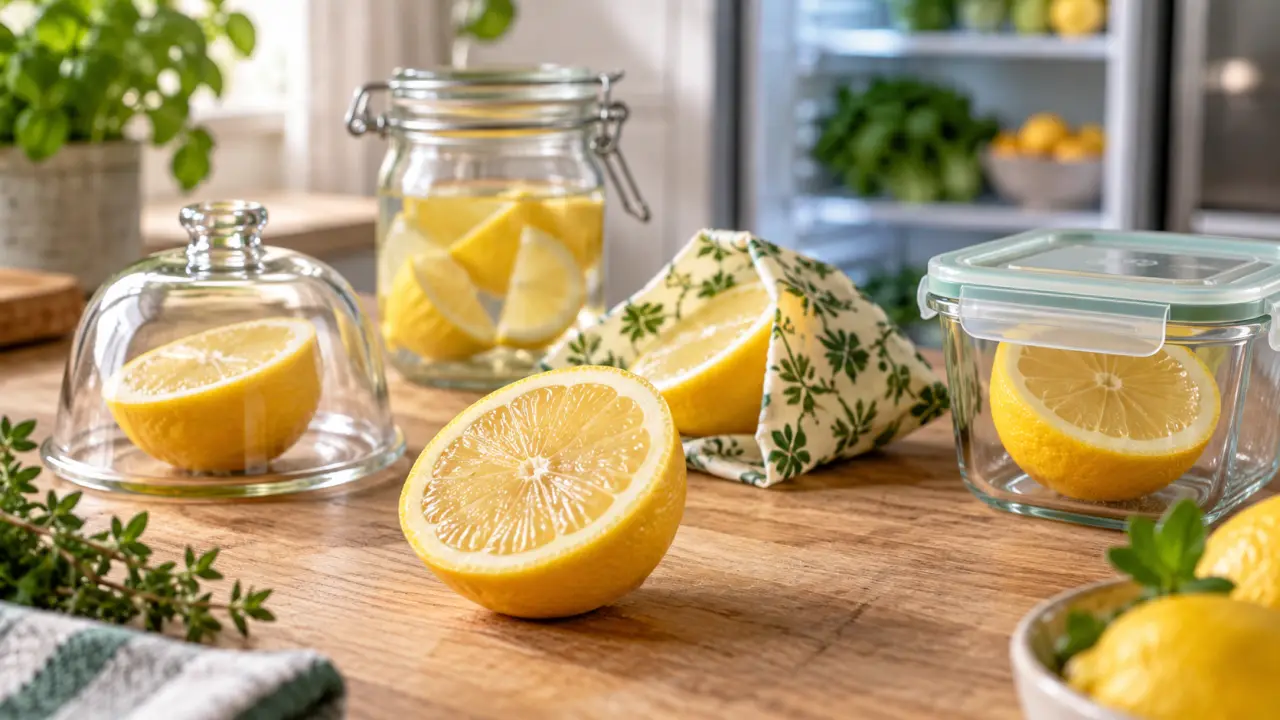 Conserver un citron entamé : 4 méthodes efficaces pour éviter le gaspillage