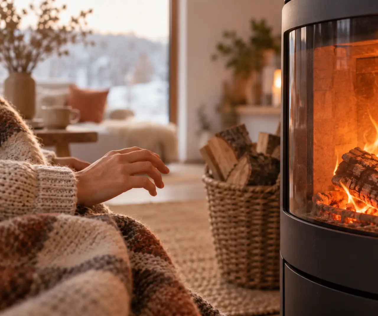 Se chauffer sans électricité : garder la chaleur d’abord, choisir le bon appareil ensuite
