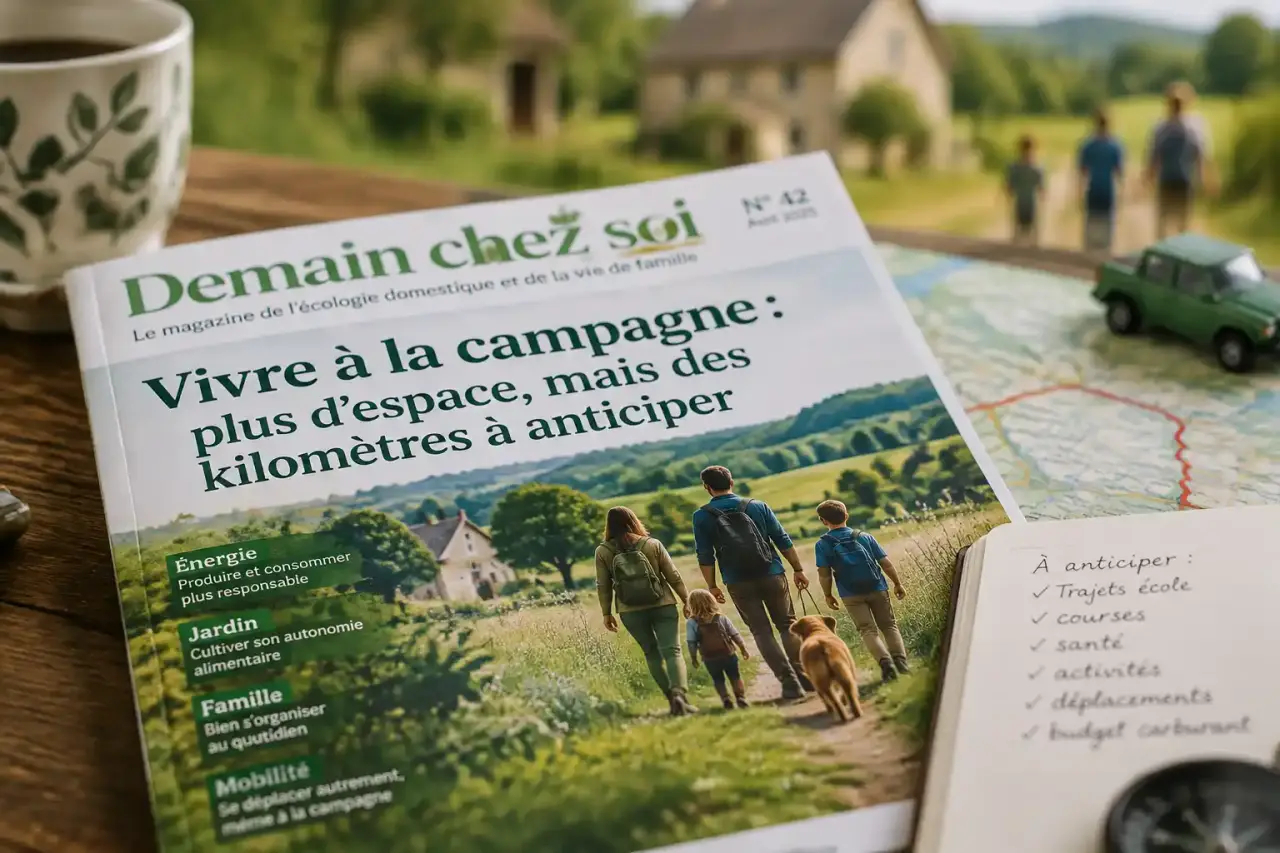 Vivre à la campagne : plus d’espace, mais des kilomètres à anticiper