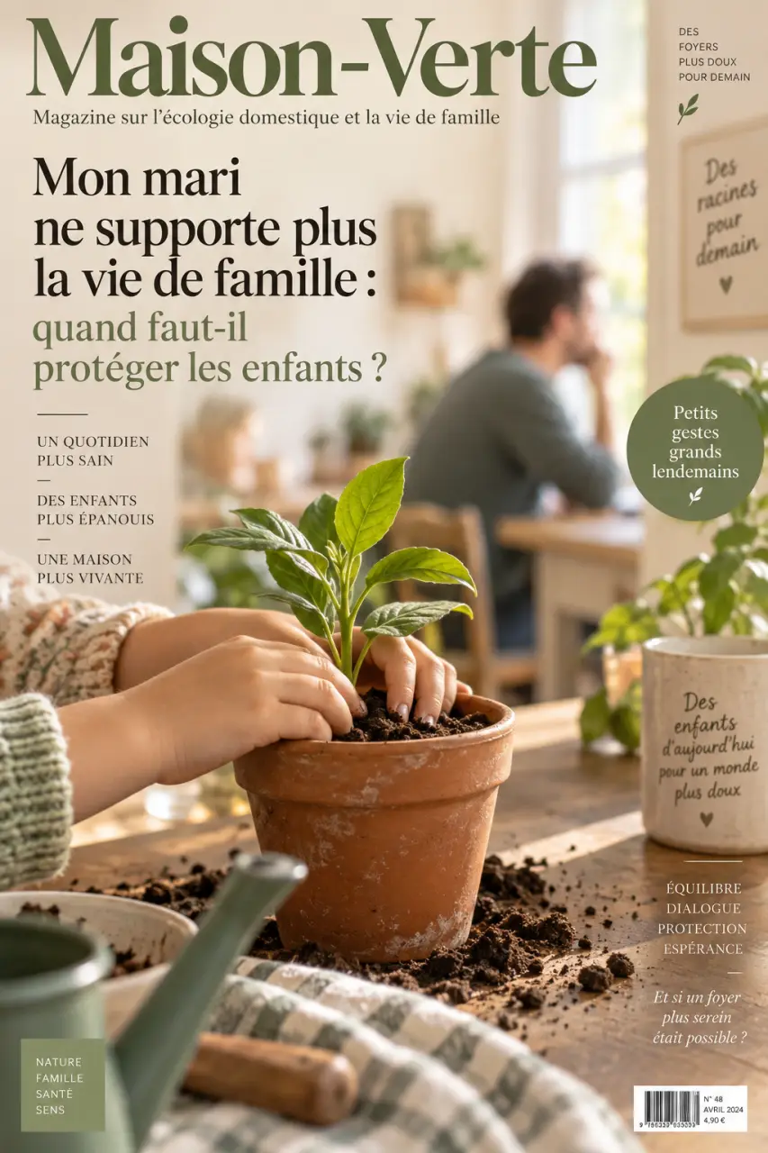 Mon mari ne supporte plus la vie de famille : quand faut-il protéger les enfants ?