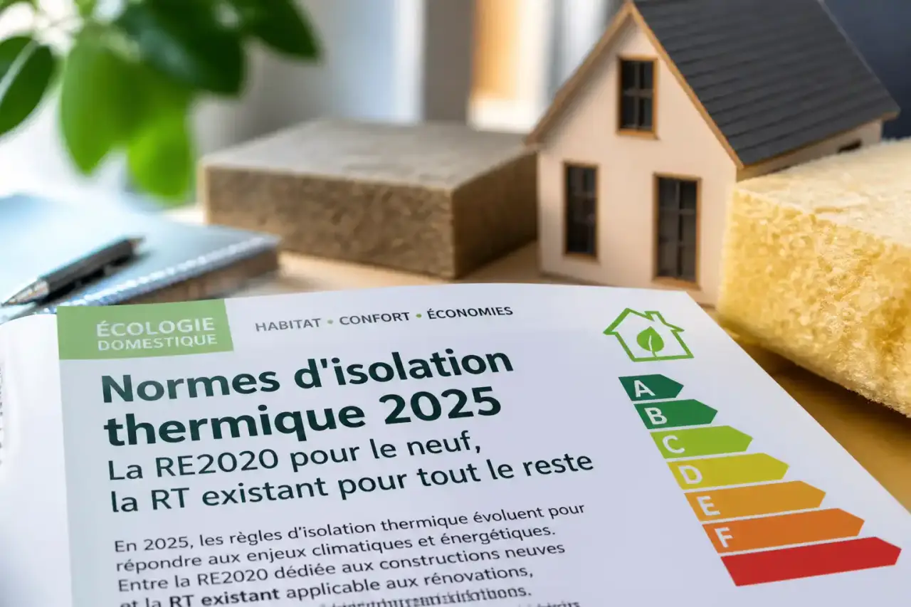 Normes d'isolation thermique 2025 : la RE2020 pour le neuf, la RT existant pour tout le reste